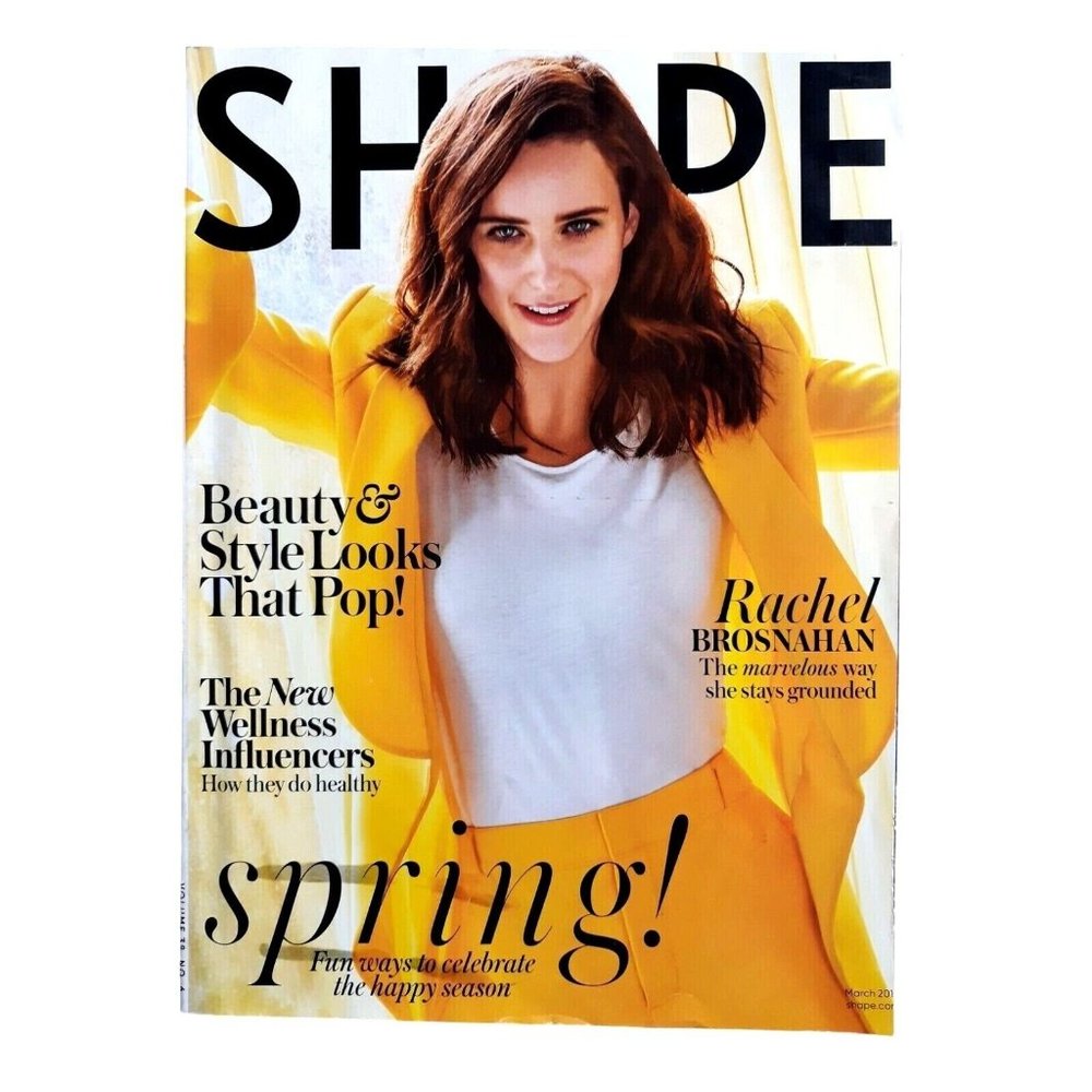 Shape Magazine March 2019 Rachel Brosnahan NO Mailing label